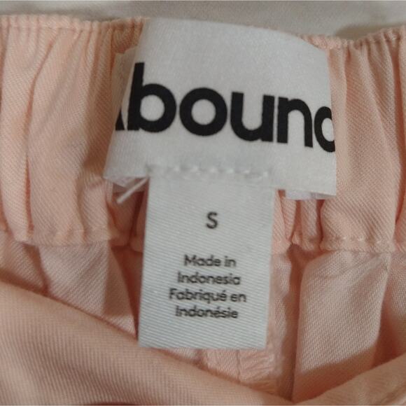 L Abound Light Creole Pink High Rise Straight Leg Casual Trousers Pants NWT S - Picture 8 of 9